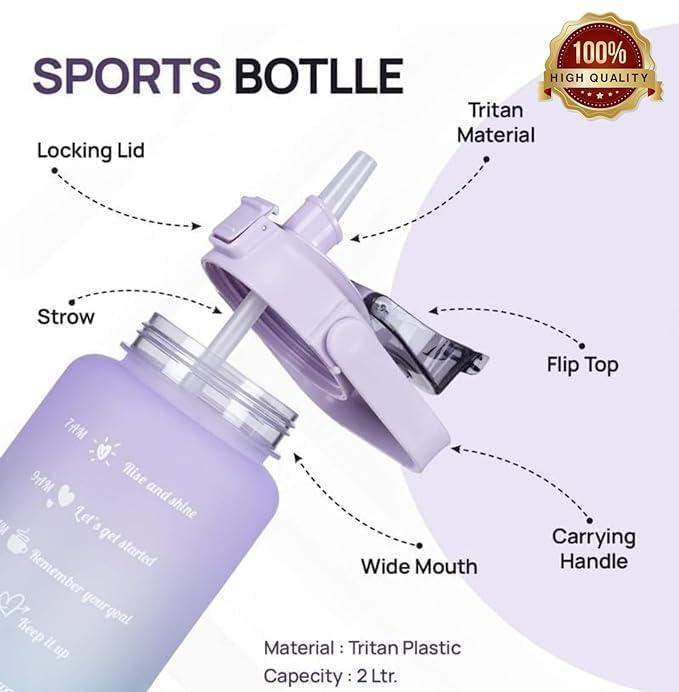 3pcs Insuiated Water Bottles Perfect For Gym And Outdoor Use