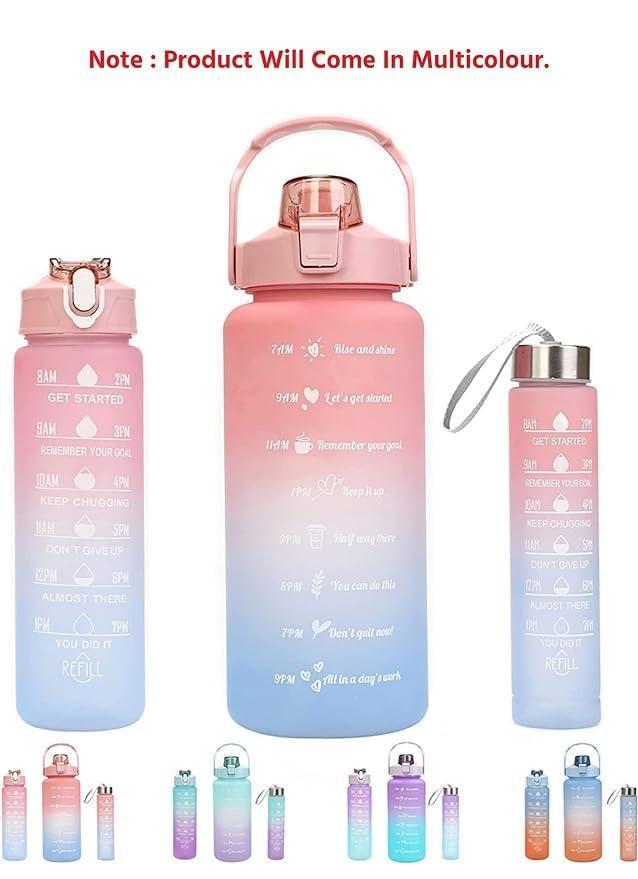 3pcs Insuiated Water Bottles Perfect For Gym And Outdoor Use