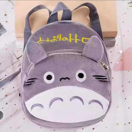 Stylish Grey Mouse Backpack for Boys and Girls.